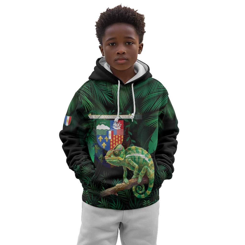 Reunion Island Kid Hoodie Furcifer Pardalis