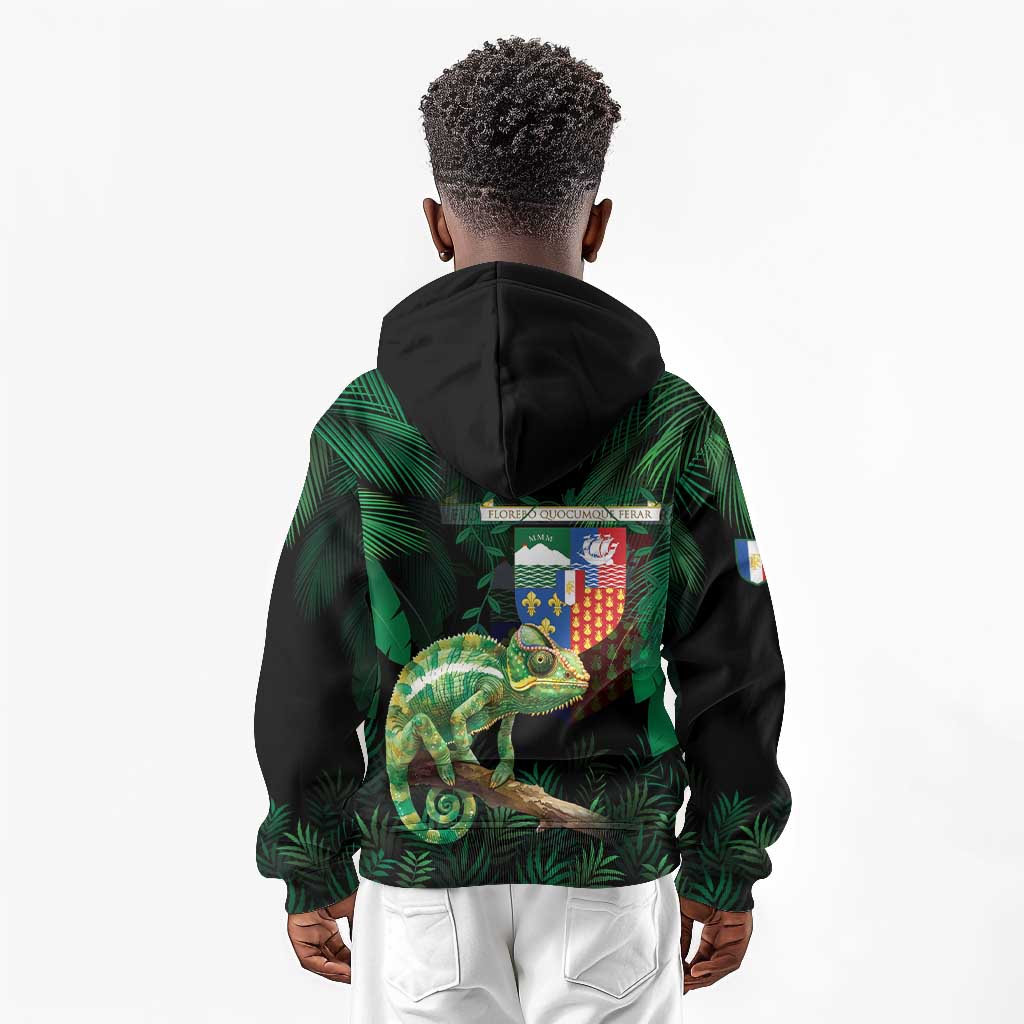 Reunion Island Kid Hoodie Furcifer Pardalis