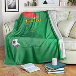 Burkina Faso Football Custom Blanket Go Stallions