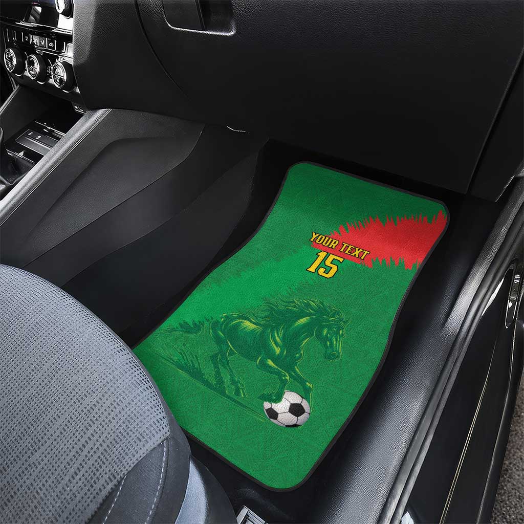 Burkina Faso Football Custom Car Mats Go Stallions
