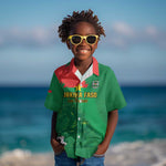 Burkina Faso Football Custom Kid Hawaiian Shirt Go Stallions