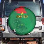 Burkina Faso Football Custom Spare Tire Cover Go Stallions