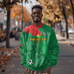 Burkina Faso Football Custom Sweatshirt Go Stallions