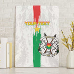 Burkina Faso Football Custom Canvas Wall Art Go Champions