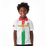 Burkina Faso Football Custom Kid Polo Shirt Go Champions