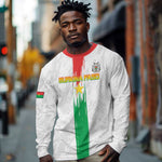 Burkina Faso Football Custom Long Sleeve Shirt Go Champions