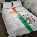 Burkina Faso Football Custom Quilt Bed Set Go Champions