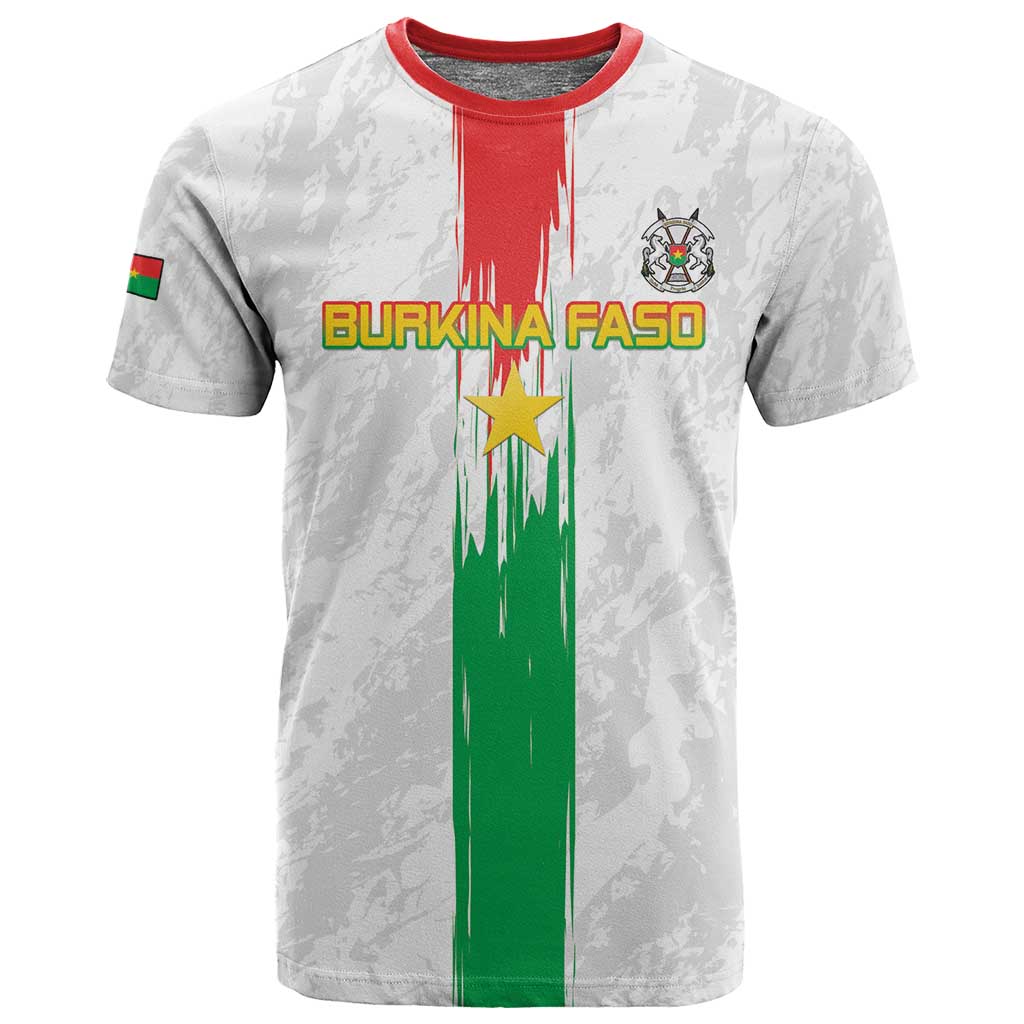 Burkina Faso Football Custom T shirt Go Champions