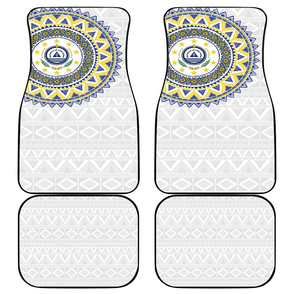 Cape Verde African Tribal Pattern Car Mats Chest Arm Tattoo