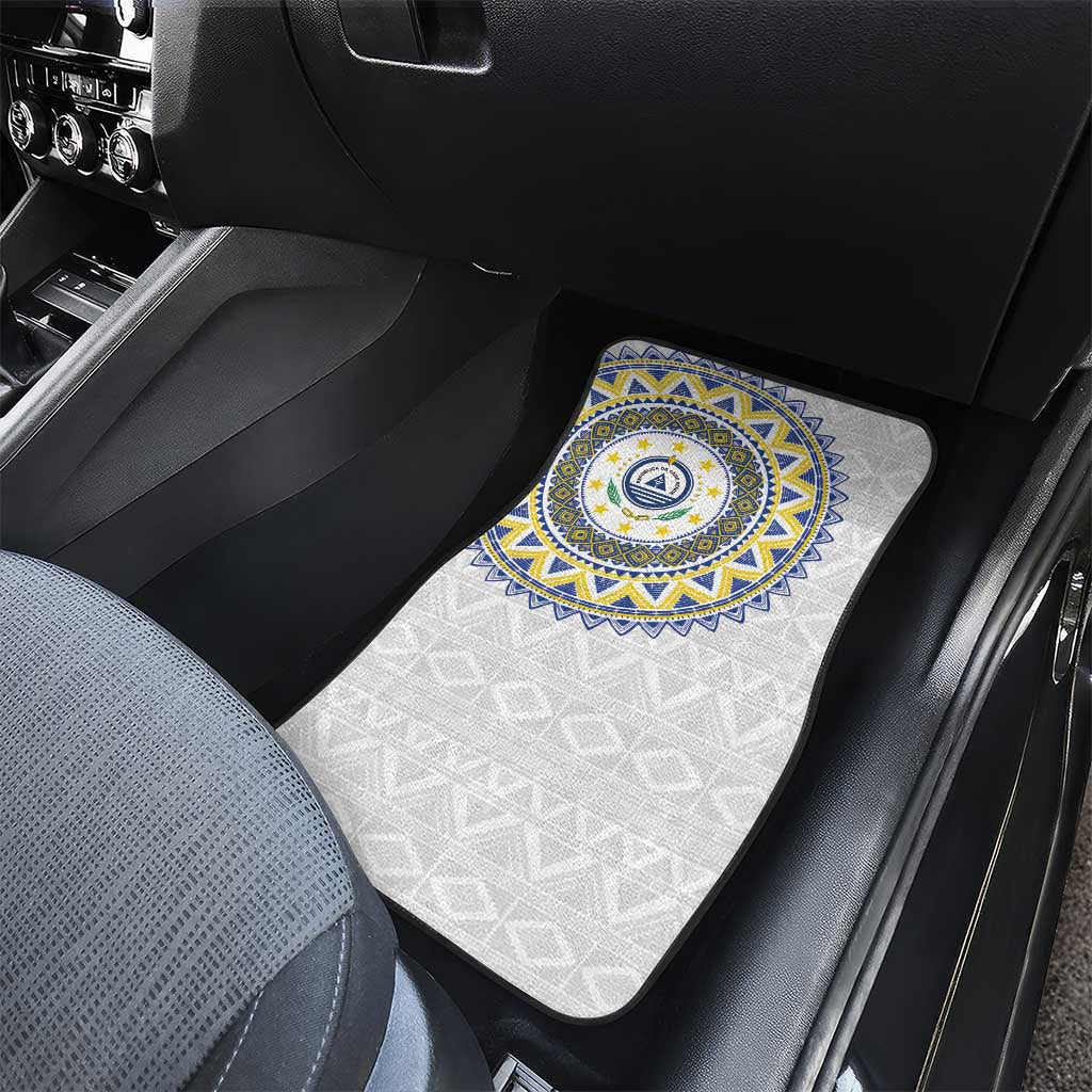 Cape Verde African Tribal Pattern Car Mats Chest Arm Tattoo