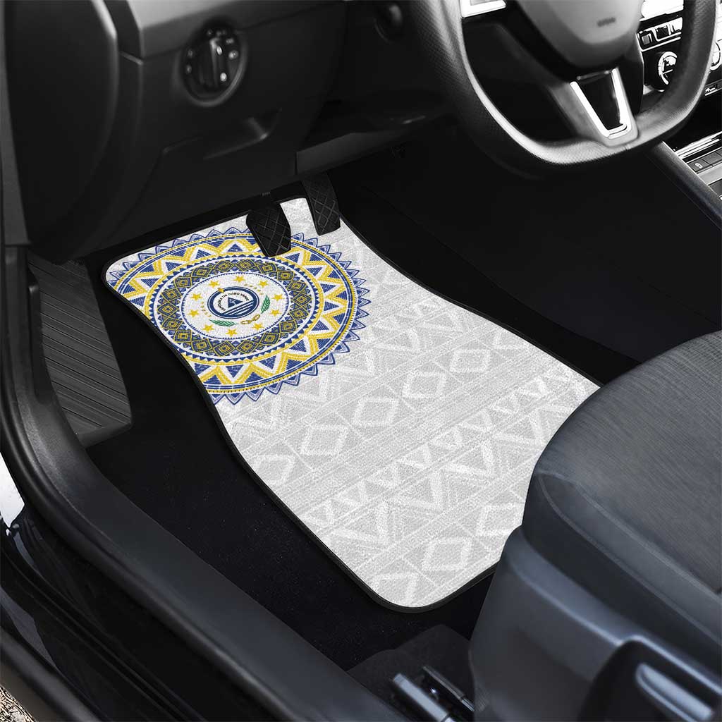Cape Verde African Tribal Pattern Car Mats Chest Arm Tattoo