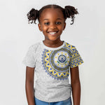 Cape Verde African Tribal Pattern Kid T shirt Chest Arm Tattoo