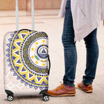 Cape Verde African Tribal Pattern Luggage Cover Chest Arm Tattoo