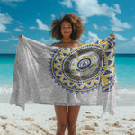 Cape Verde African Tribal Pattern Sarong Chest Arm Tattoo