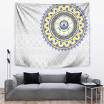 Cape Verde African Tribal Pattern Tapestry Chest Arm Tattoo