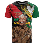 Nelson Mandela Day T shirt Pan African Flag - African Pride