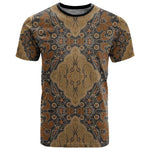 Madiba Nelson Mandela Batik T shirt Earthy Brown Indonesia Heritage - African Pride