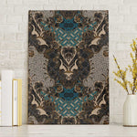 Madiba Nelson Mandela Batik Canvas Wall Art Black Indonesia Heritage - African Pride