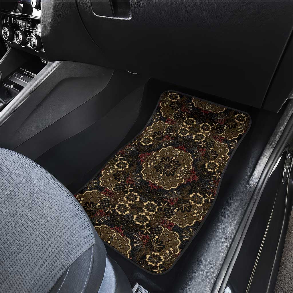 Indonesia Javanese Batik Nelson Mandela Madiba Vintage Style Car Mats - African Pride