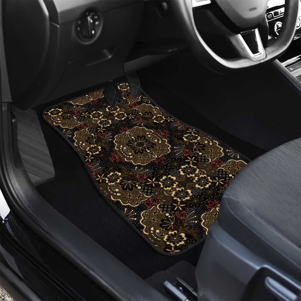 Indonesia Javanese Batik Nelson Mandela Madiba Vintage Style Car Mats - African Pride