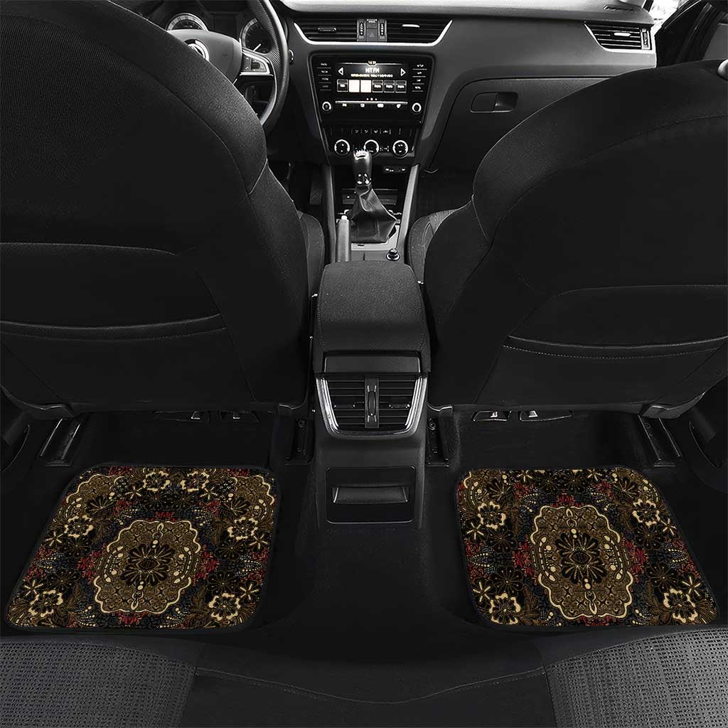 Indonesia Javanese Batik Nelson Mandela Madiba Vintage Style Car Mats - African Pride