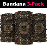 Indonesia Javanese Batik Nelson Mandela Madiba Vintage Style Neck Gaiter LT15