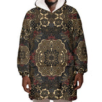 Indonesia Javanese Batik Nelson Mandela Madiba Vintage Style Wearable Blanket Hoodie - African Pride