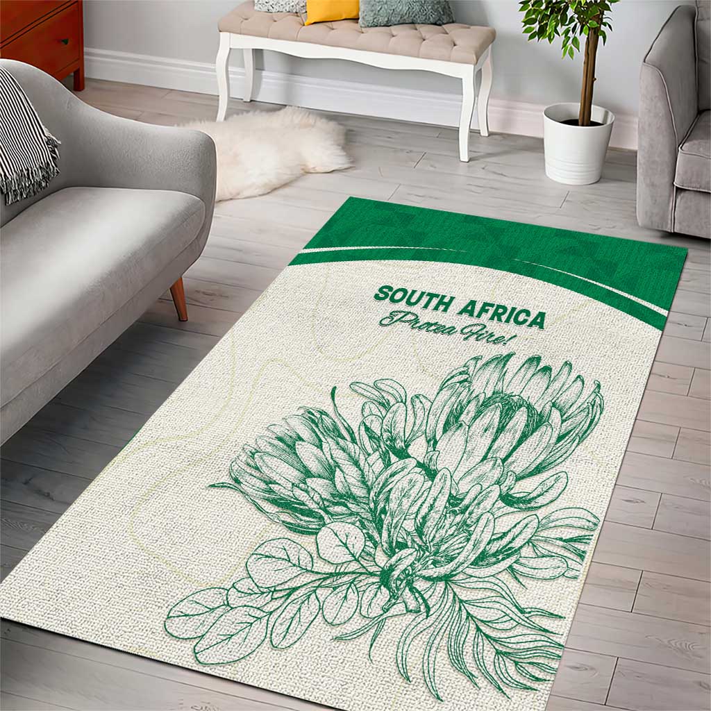 South Africa Cricket Area Rug We Are Champions - African Pride