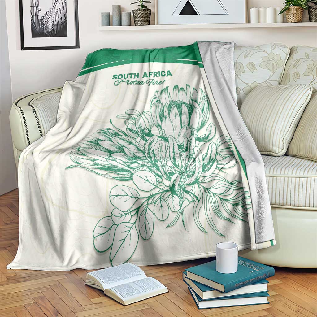 South Africa Cricket Blanket We Are Champions - African Pride