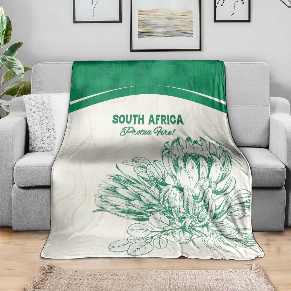 South Africa Cricket Blanket We Are Champions - African Pride