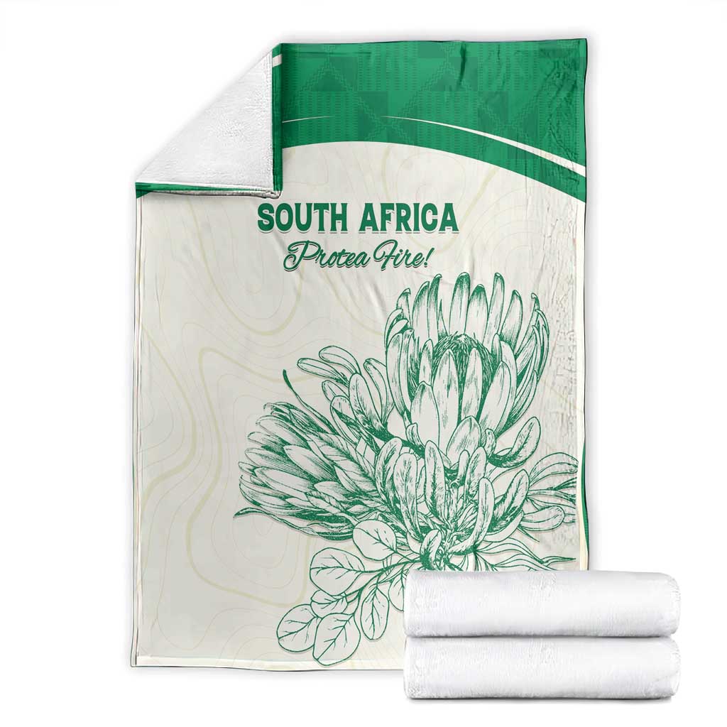 South Africa Cricket Blanket We Are Champions - African Pride