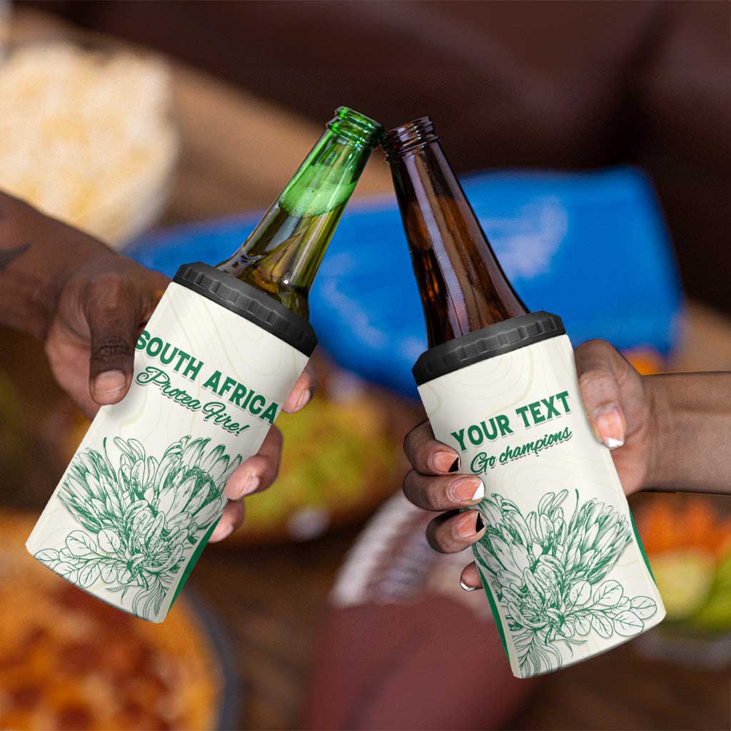 Custom South Africa Cricket 4 in 1 Can Cooler Tumbler We Are Champions LT15