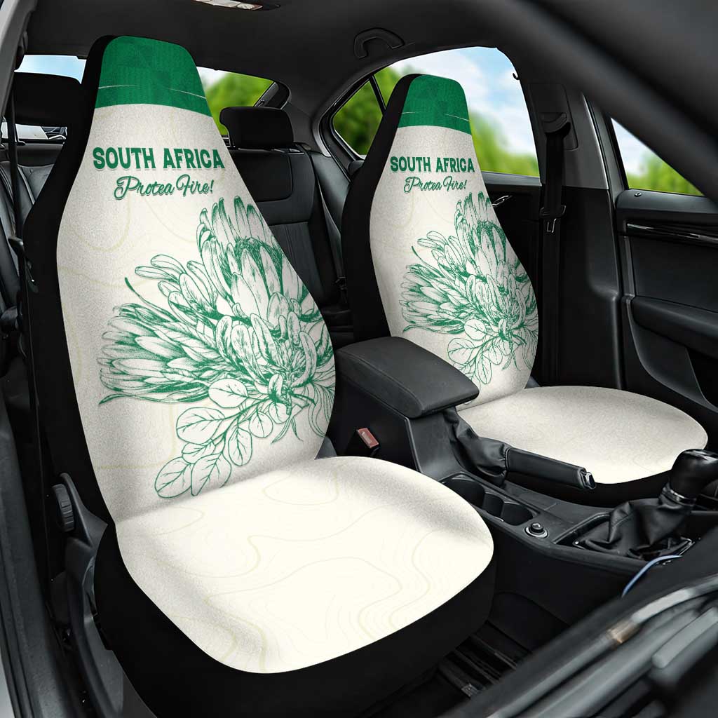 South Africa Cricket Car Seat Cover We Are Champions - African Pride