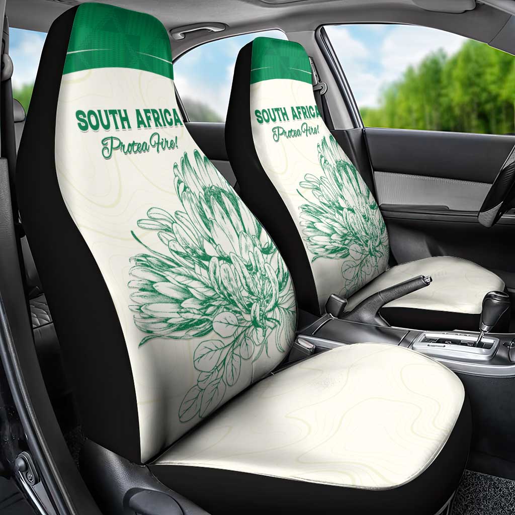 South Africa Cricket Car Seat Cover We Are Champions - African Pride