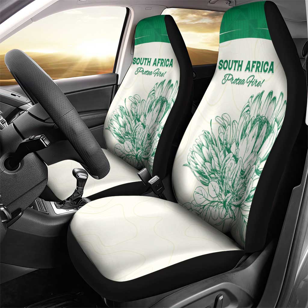 South Africa Cricket Car Seat Cover We Are Champions - African Pride