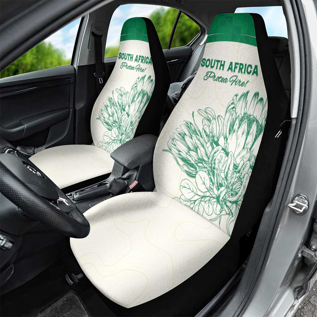 South Africa Cricket Car Seat Cover We Are Champions - African Pride