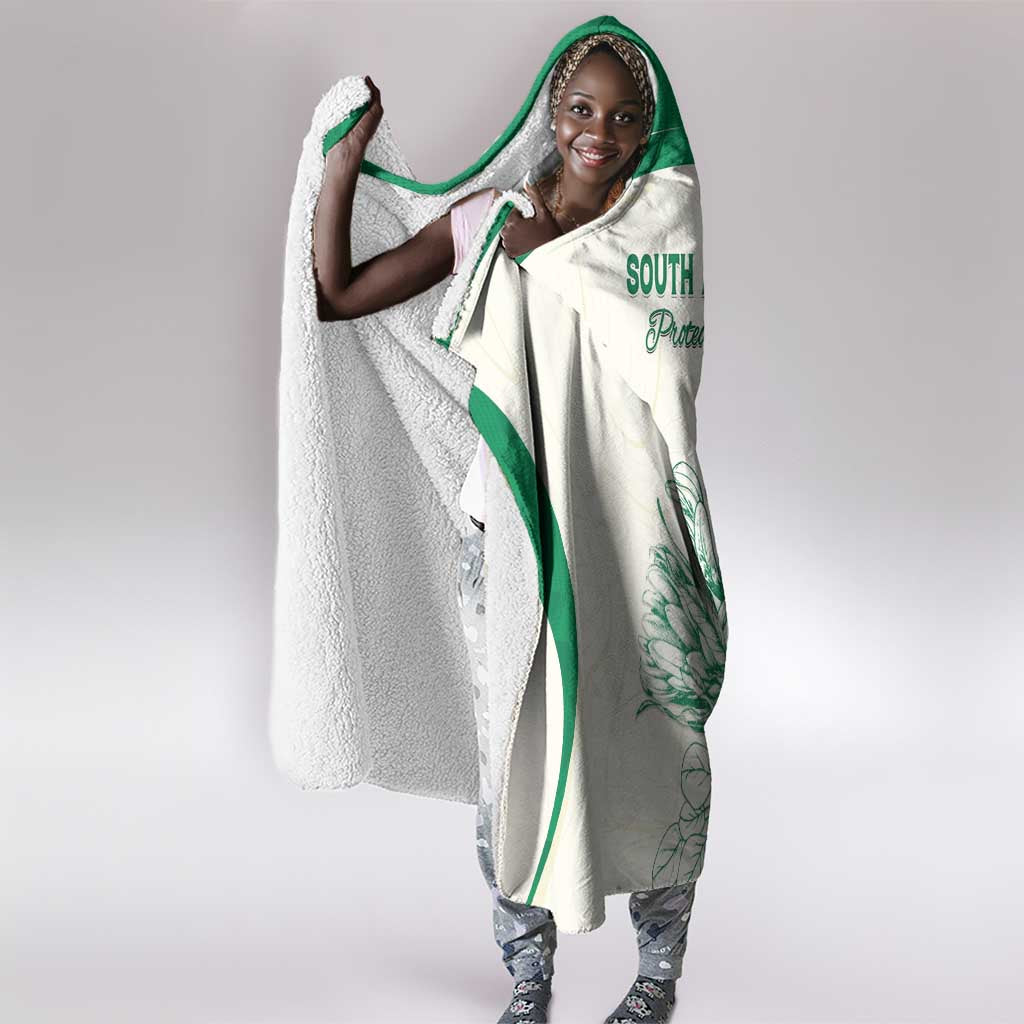South Africa Cricket Hooded Blanket We Are Champions - African Pride