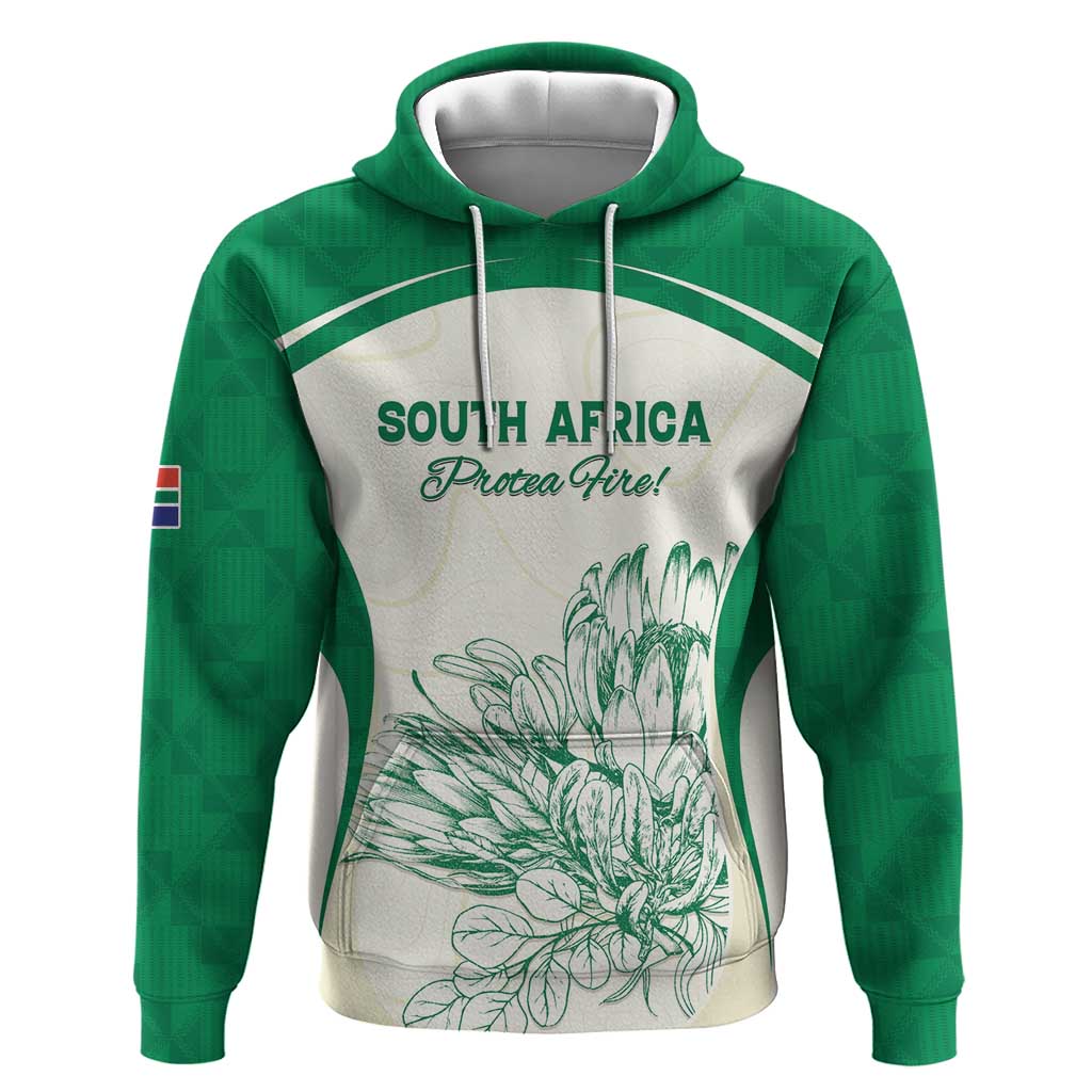 Custom South Africa Cricket Hoodie We Are Champions - African Pride