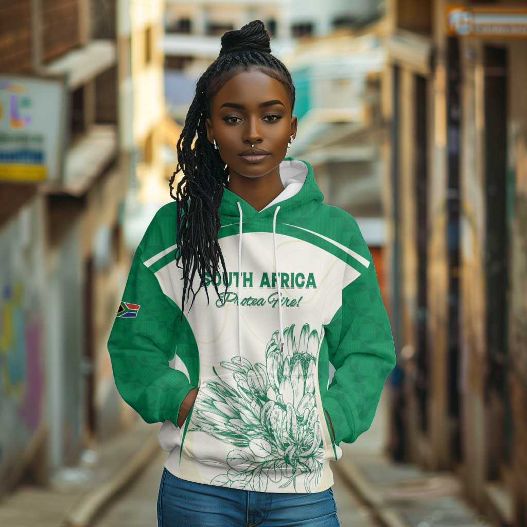 Custom South Africa Cricket Hoodie We Are Champions - African Pride