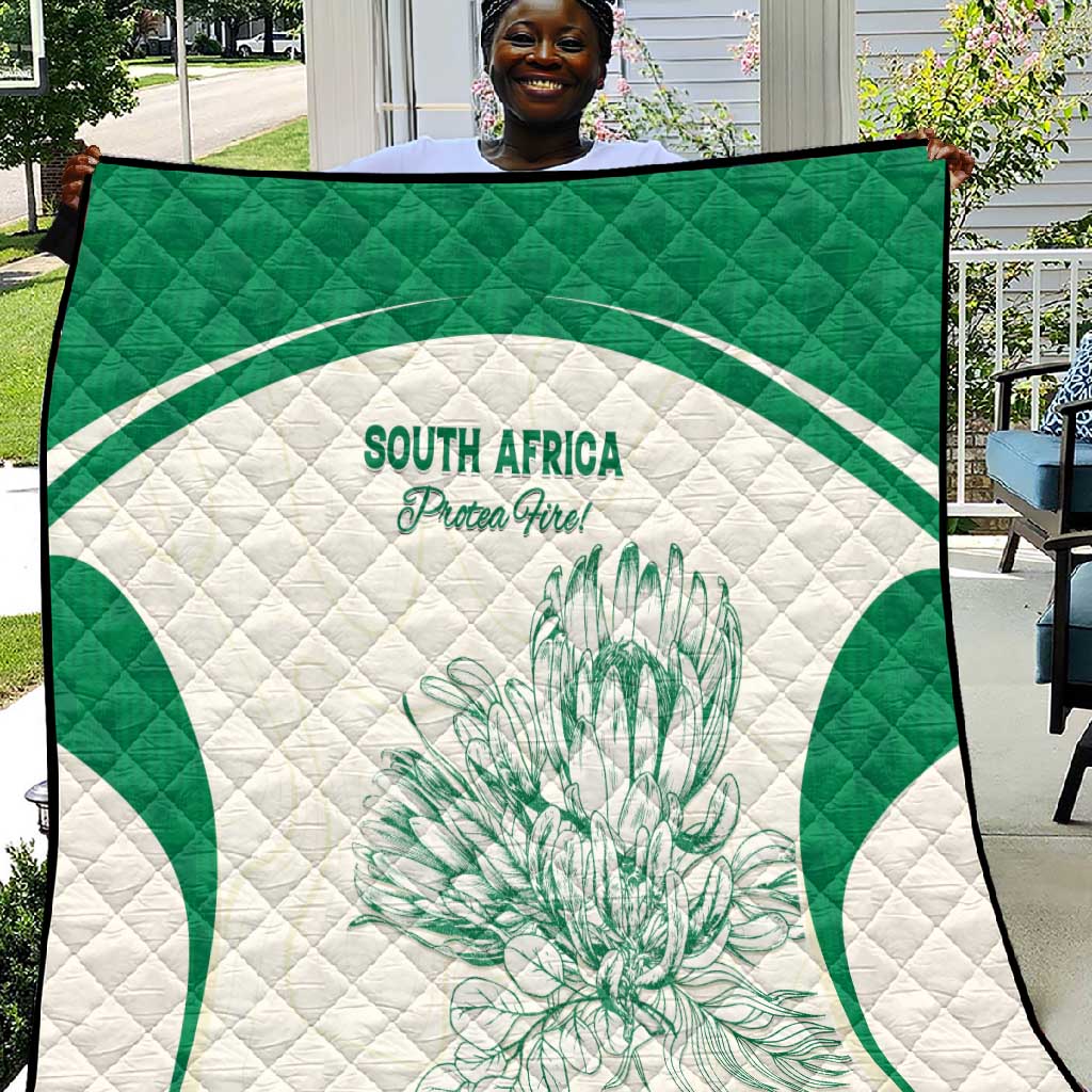 South Africa Cricket Quilt We Are Champions - African Pride