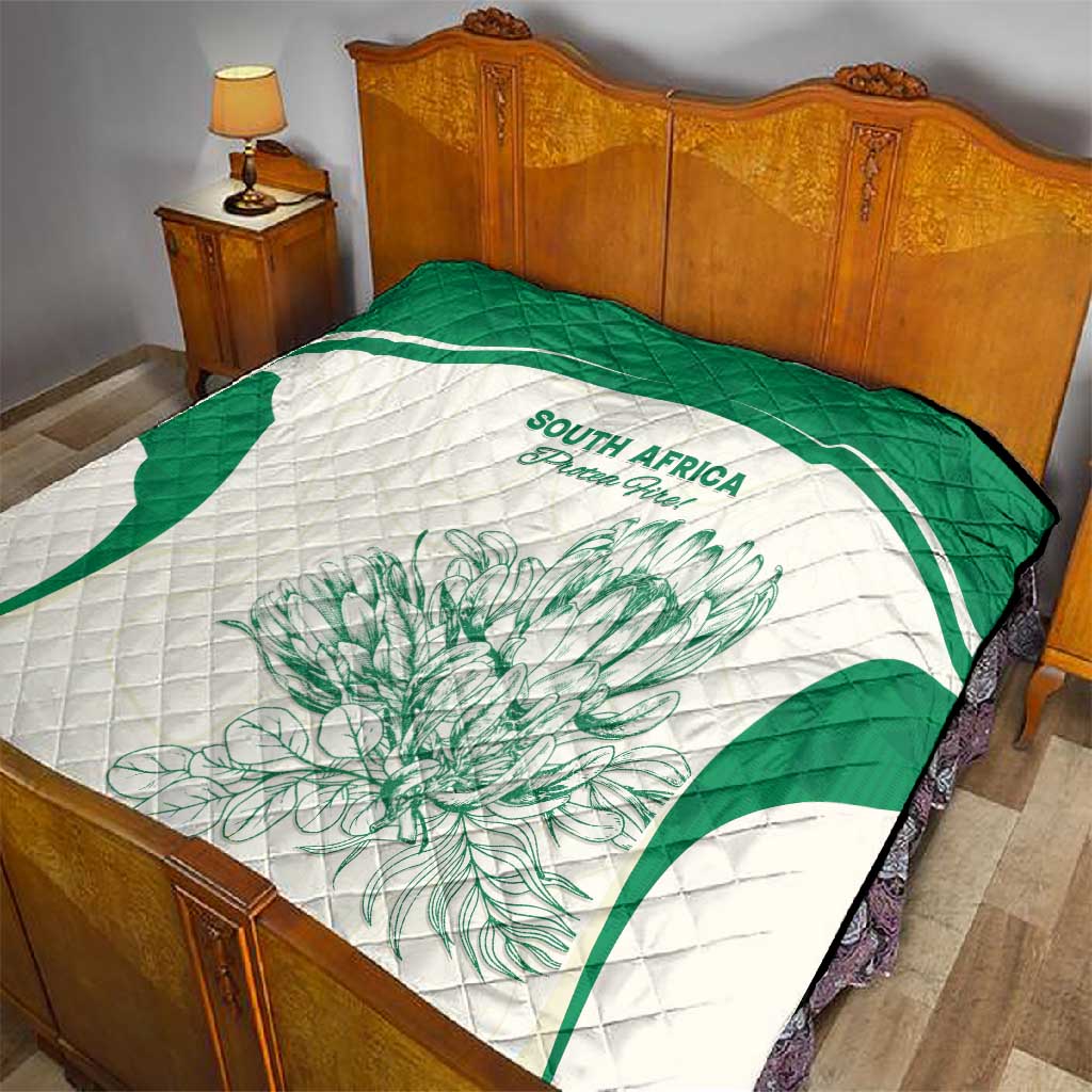 South Africa Cricket Quilt We Are Champions - African Pride