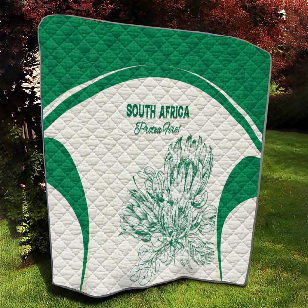 South Africa Cricket Quilt We Are Champions - African Pride