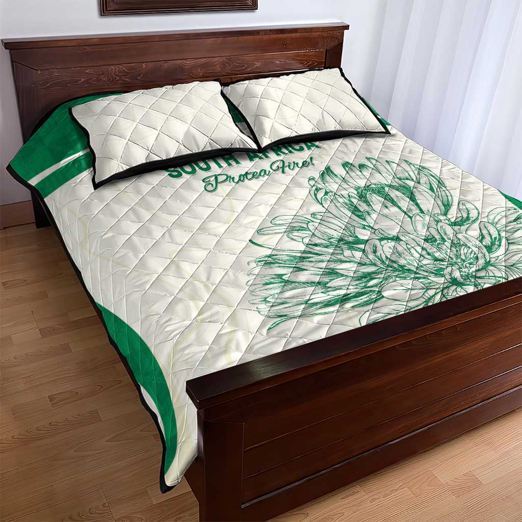 South Africa Cricket Quilt Bed Set We Are Champions - African Pride