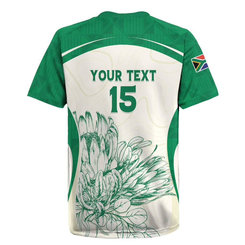 Custom South Africa Cricket Rugby Jersey We Are Champions - African Pride
