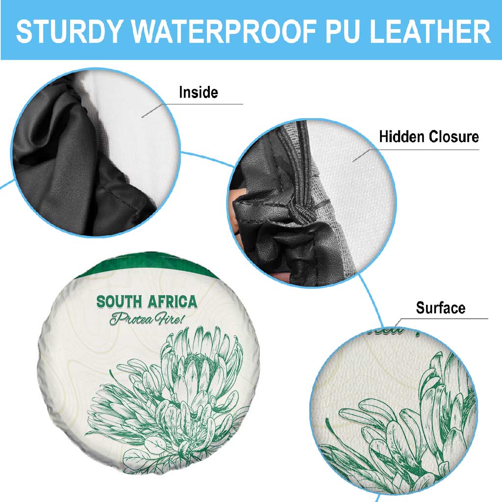 South Africa Cricket Spare Tire Cover We Are Champions - African Pride