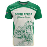 Custom South Africa Cricket T shirt We Are Champions - African Pride