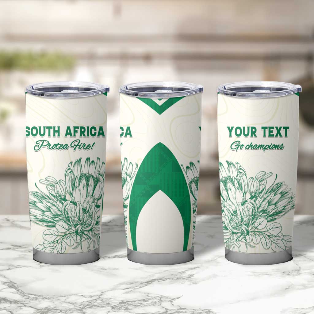 Custom South Africa Cricket Tumbler Cup We Are Champions LT15