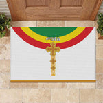 Meskel Ethiopia Rubber Doormat True Cross - African Pride