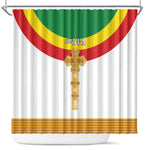Meskel Ethiopia Shower Curtain True Cross - African Pride