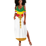 Meskel Ethiopia Summer Maxi Dress True Cross - African Pride